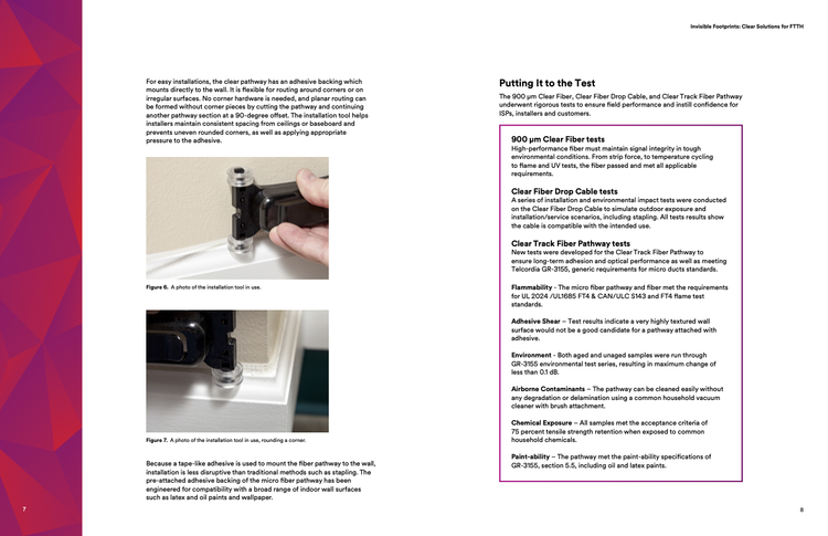 3M product brochure page