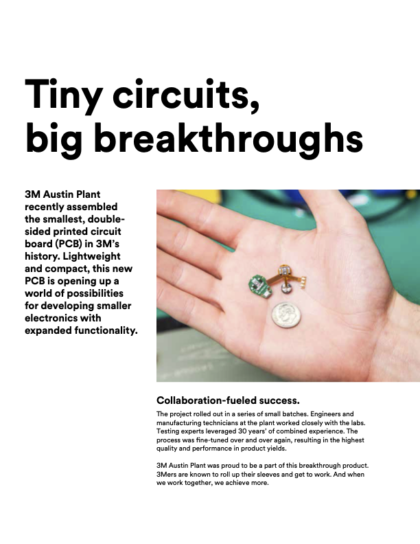 3M brochure page