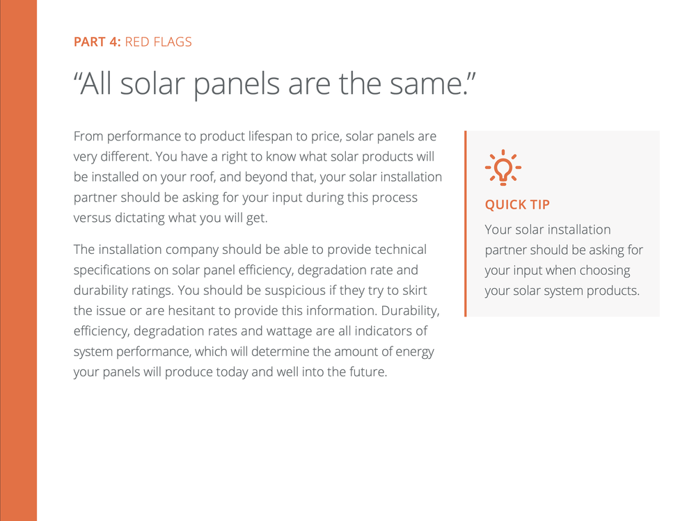 SunPower installation eBook page