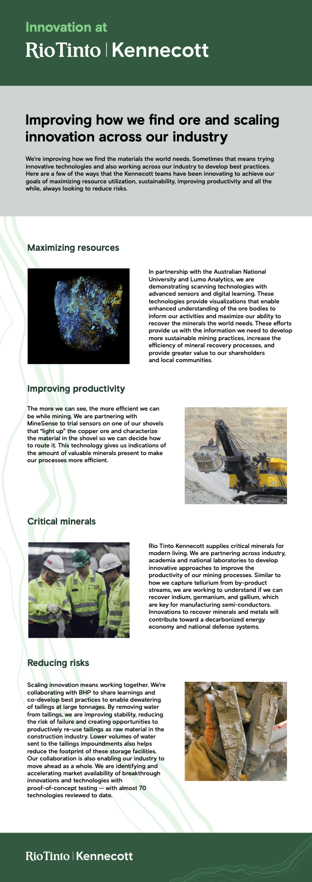 Kennecott innovation newsletter