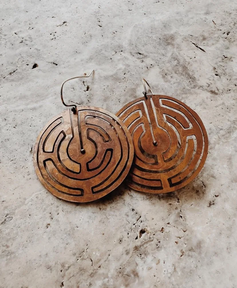 Labyrinth Earrings.