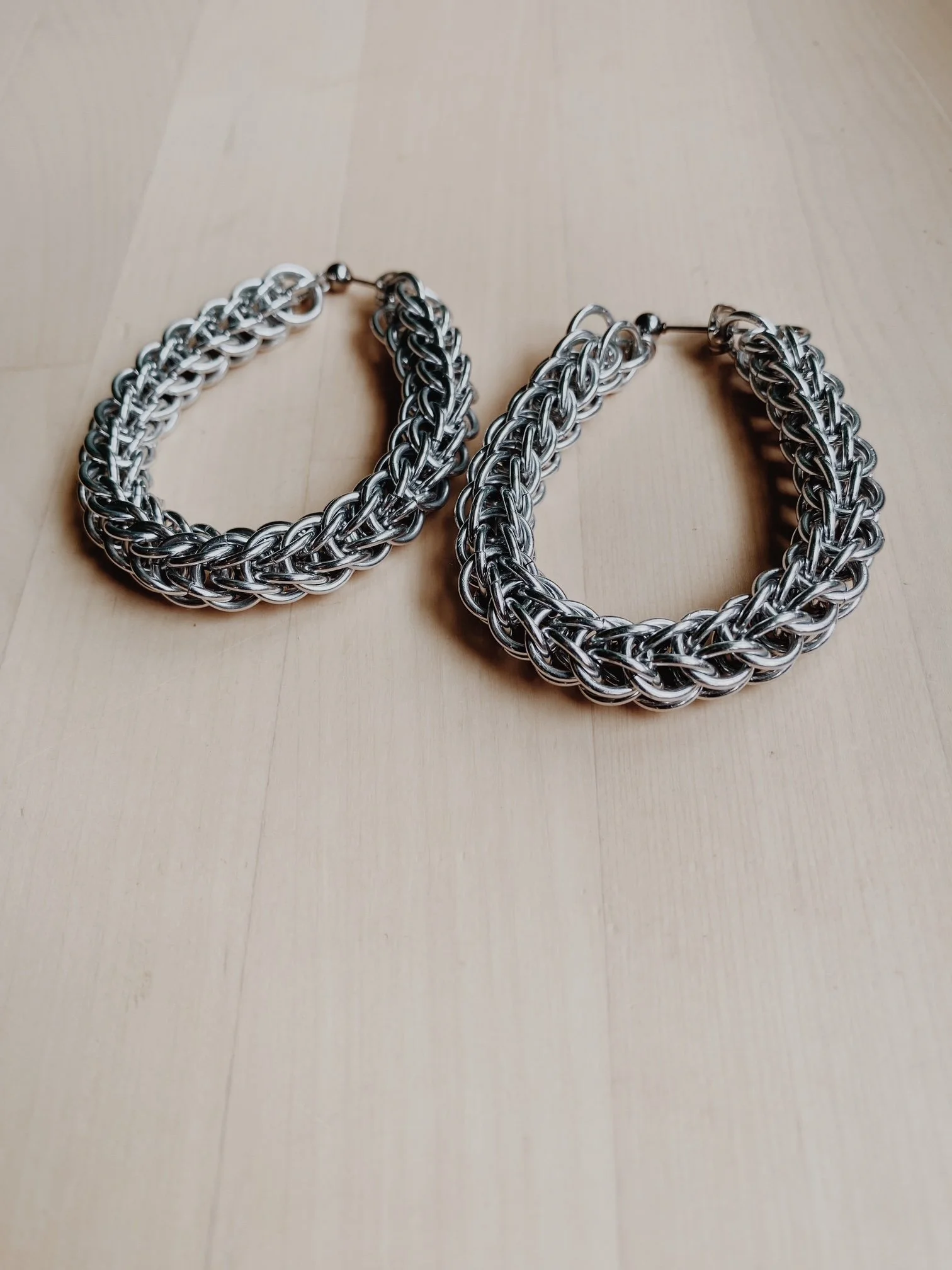 Chainmaille Hoops