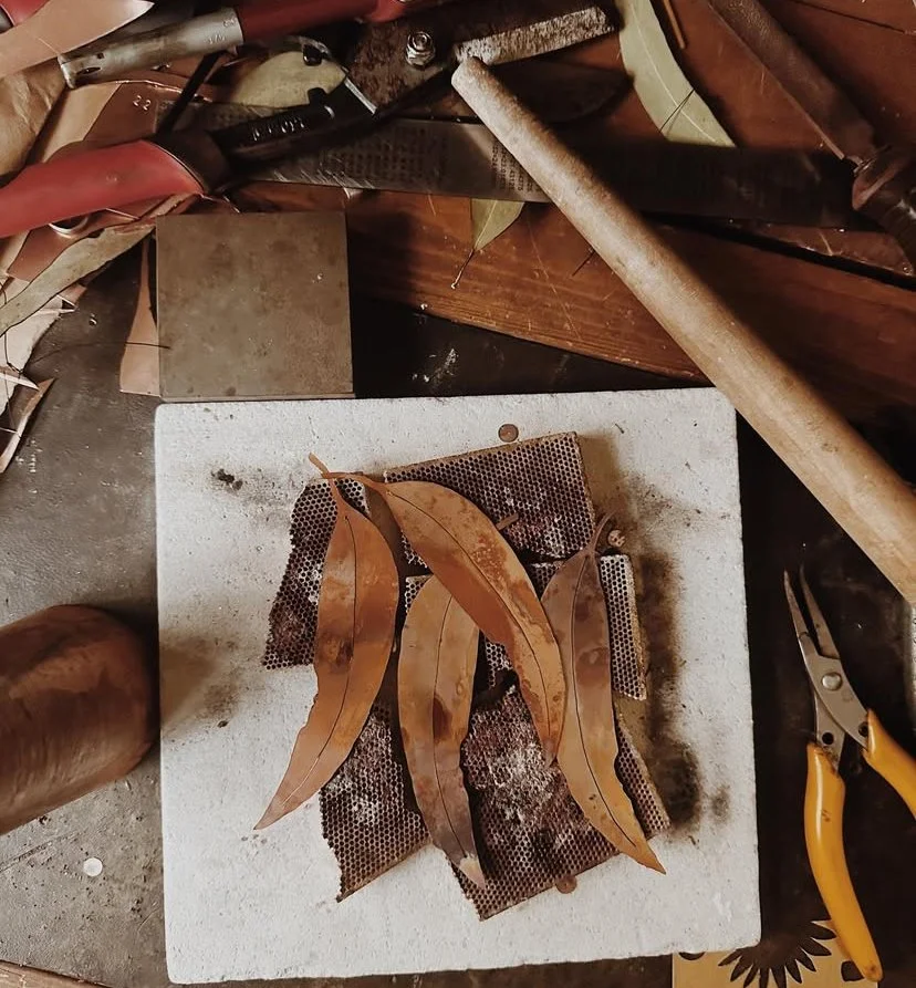 Copper Leaf Making