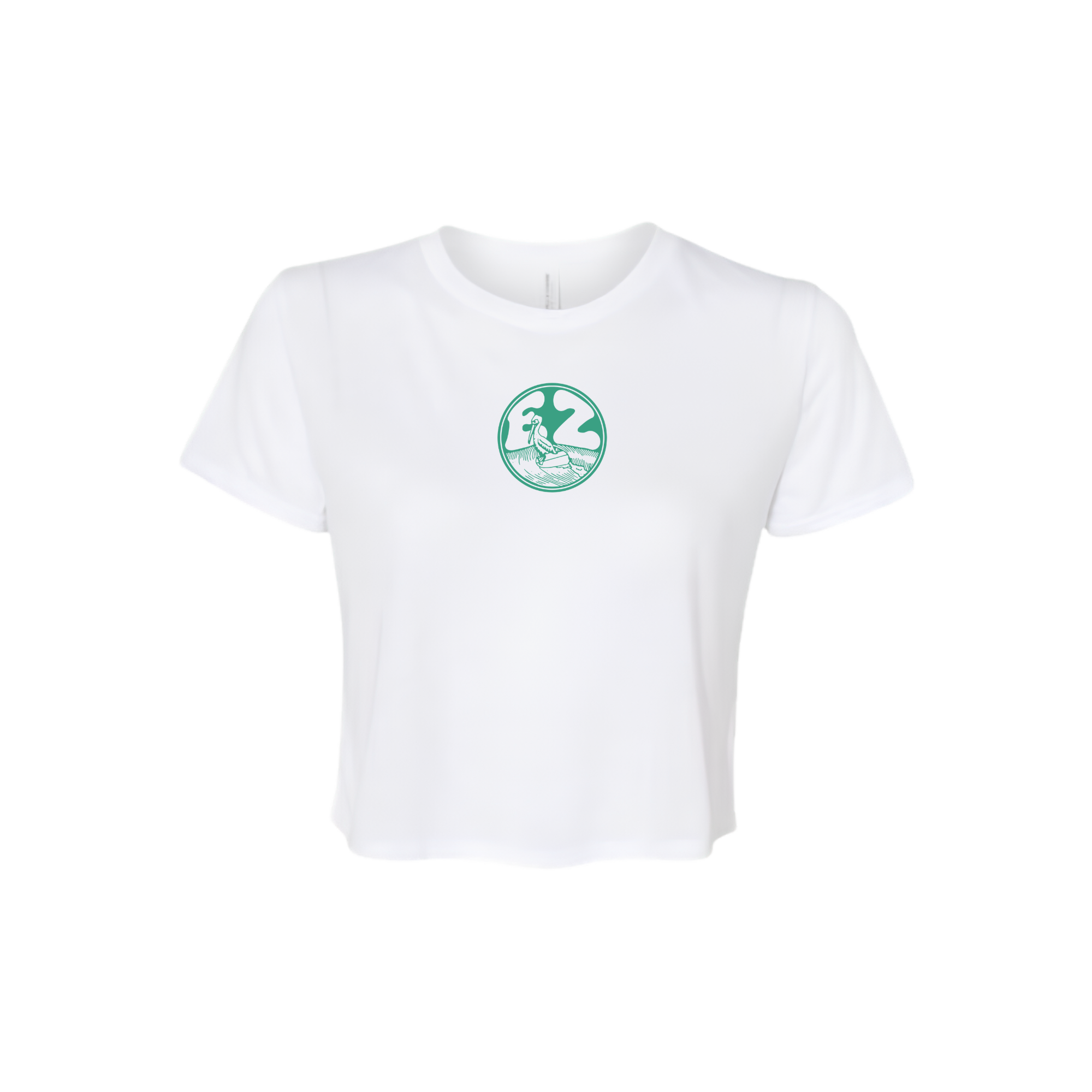 Women's EZ Green SurfPeli Crop   White