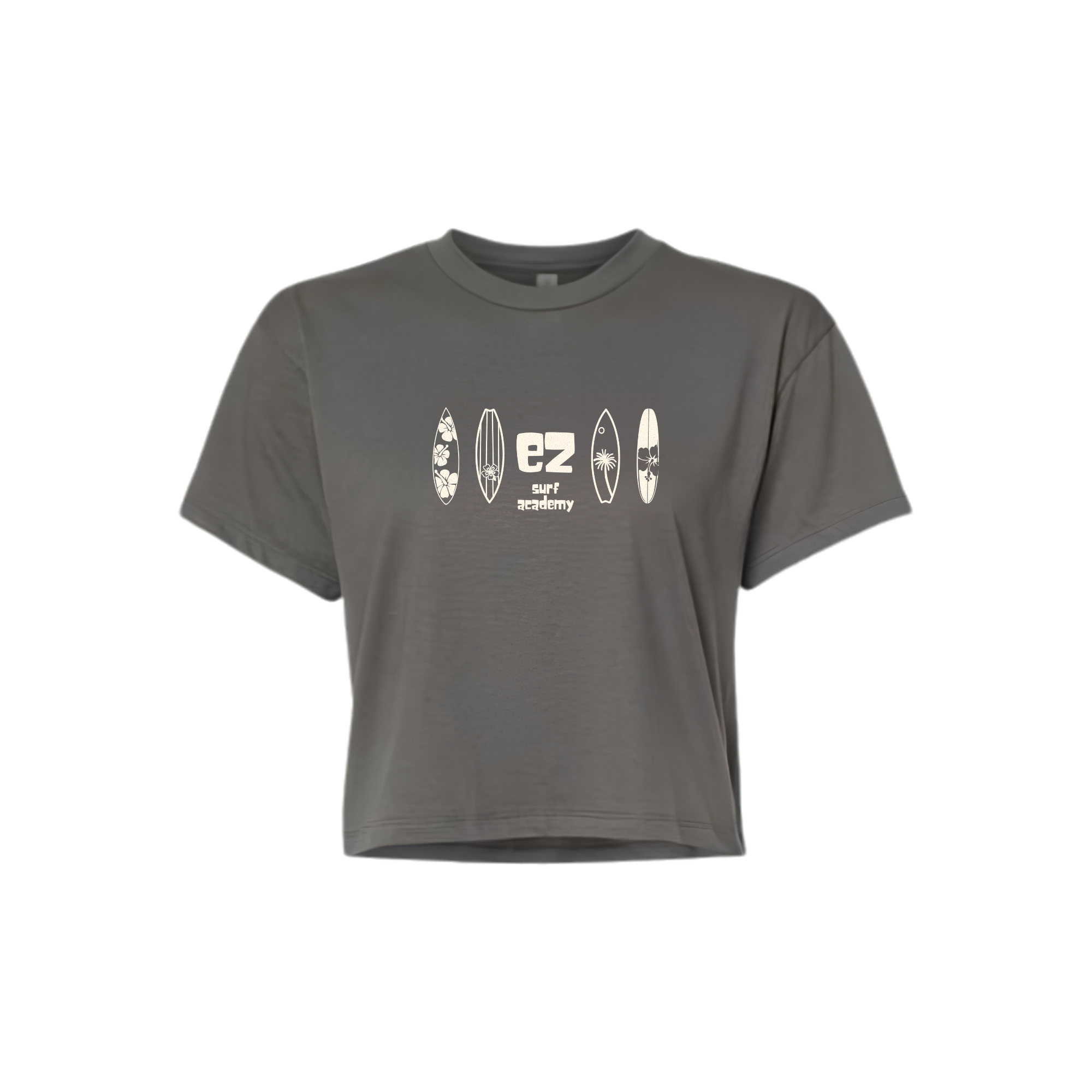 Women's EZ Quiver Crop  Dark Grey