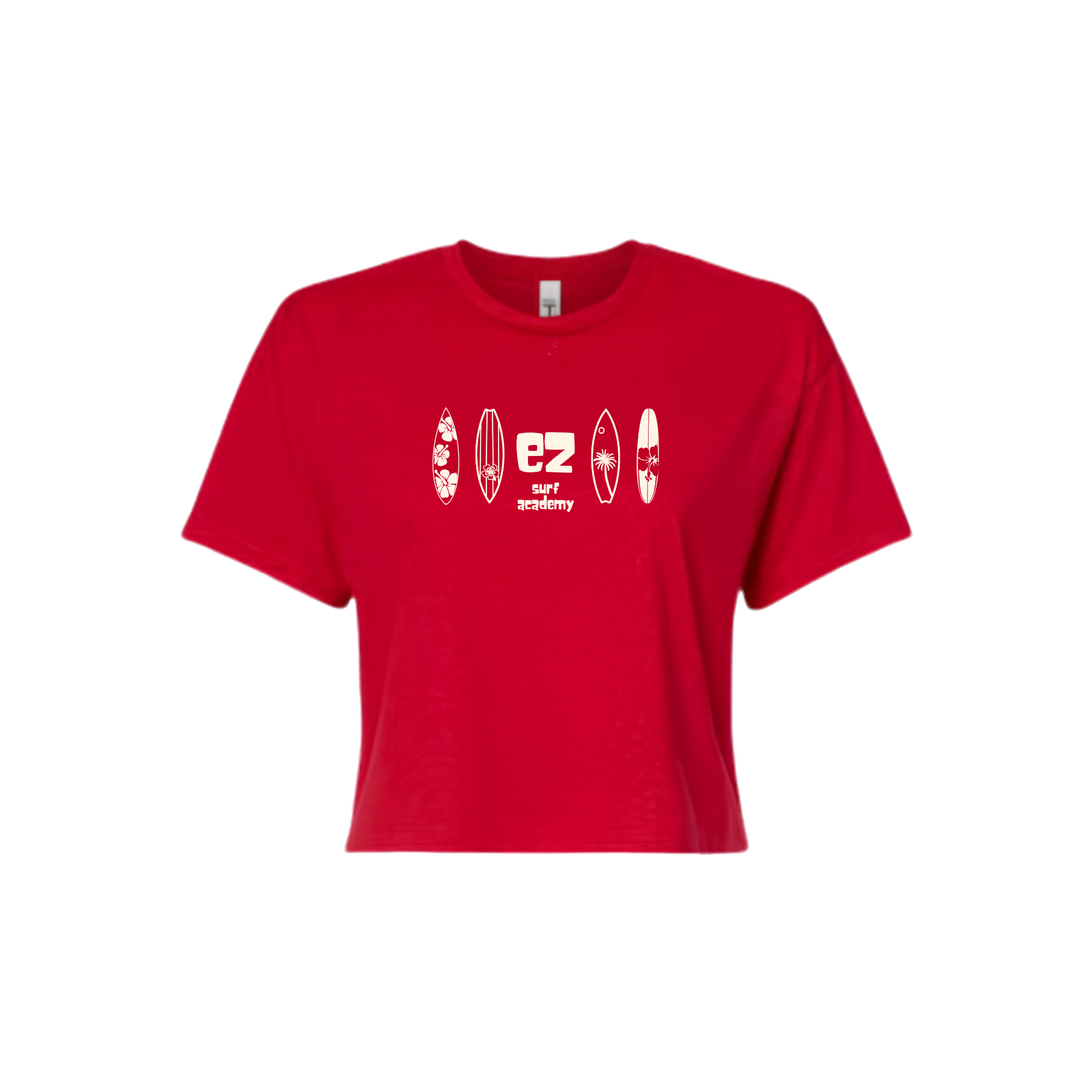 Women's EZ Quiver Crop   Red