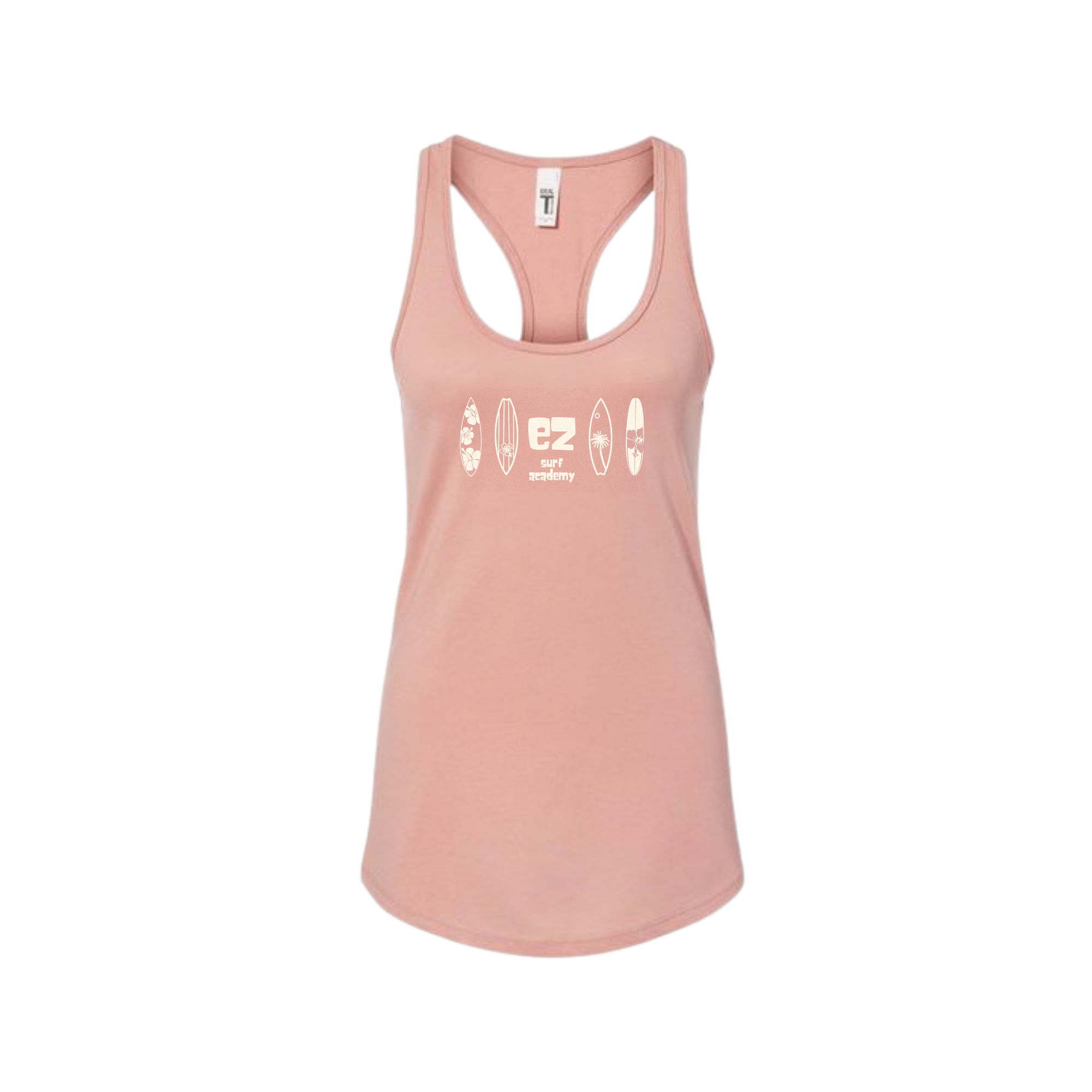 Women's EZ Quiver Racerback Tank  Light Orange