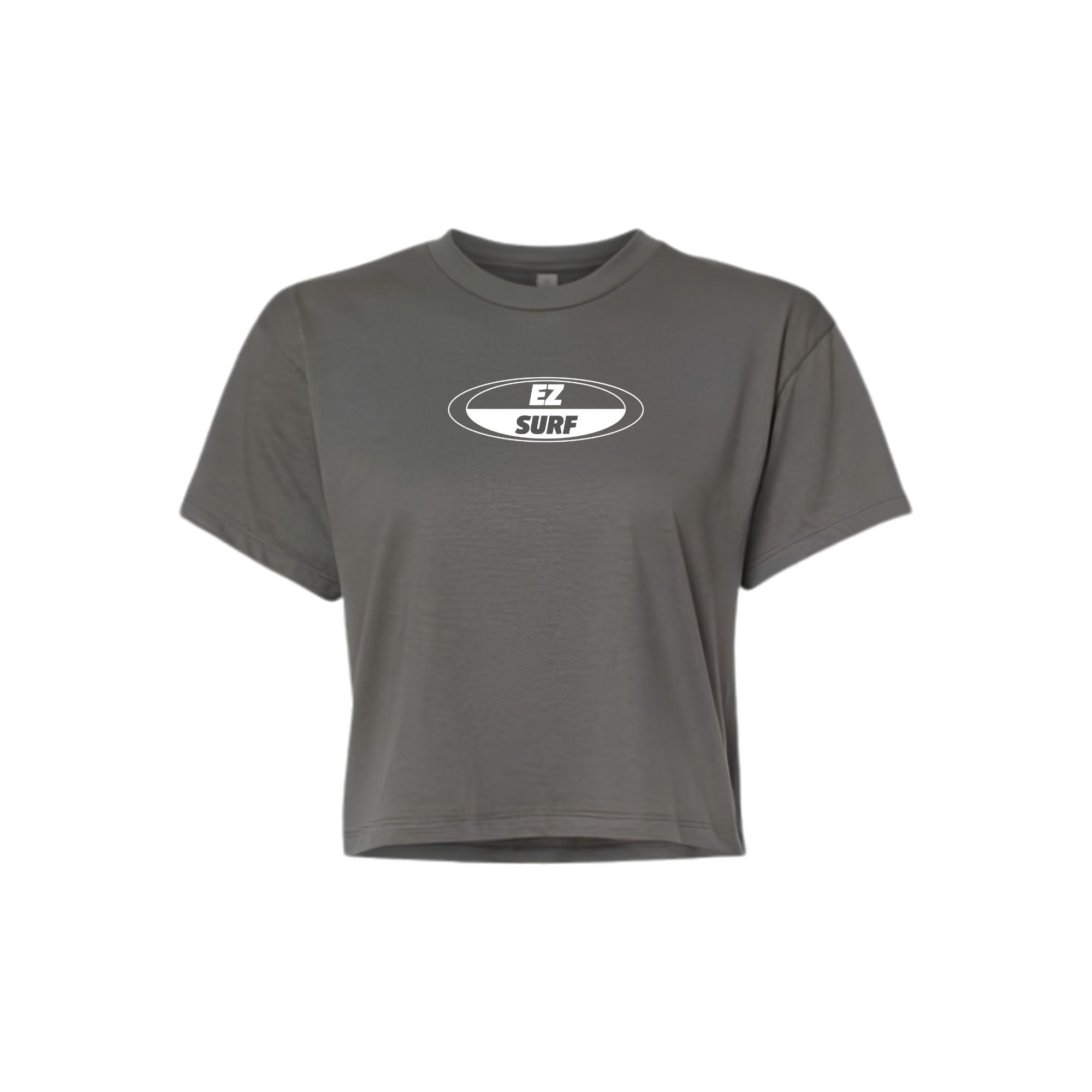 Women's EZ Division Crop   Dark Grey