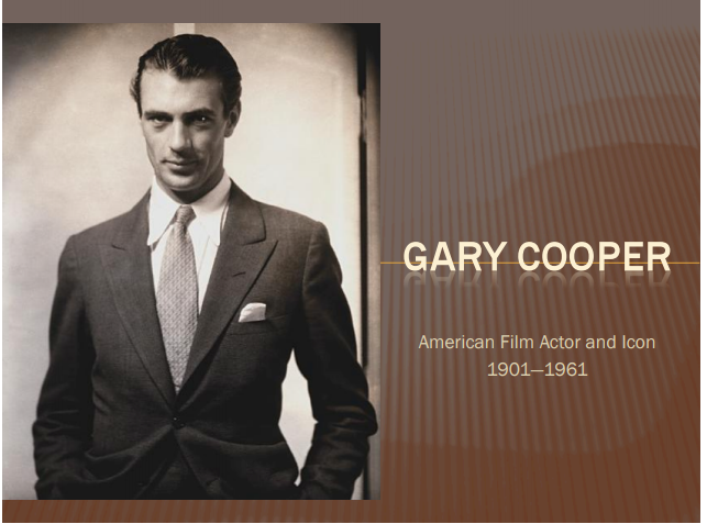 Gary Cooper, The Legacy