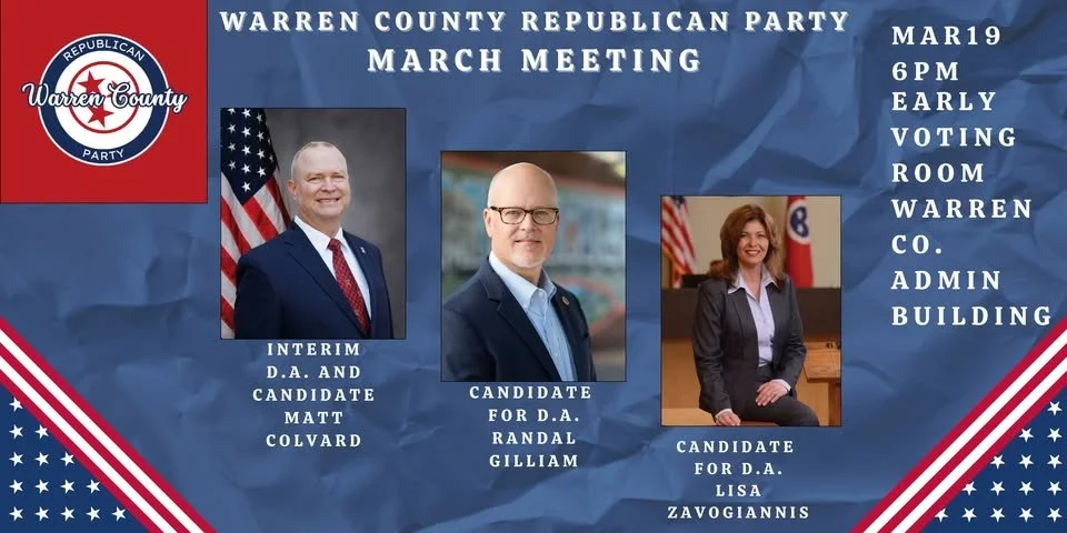 Warren County Republican Party Monthly Meeting