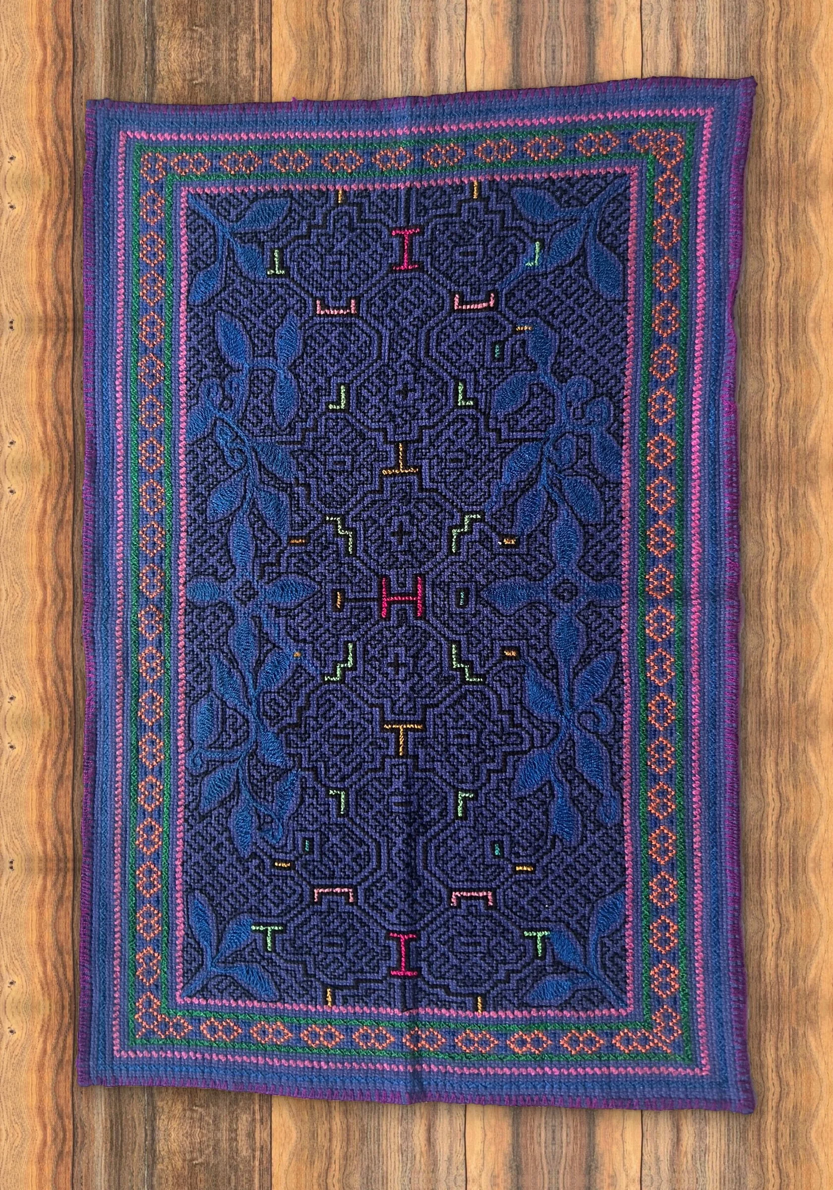 Indigo Leaf Maze