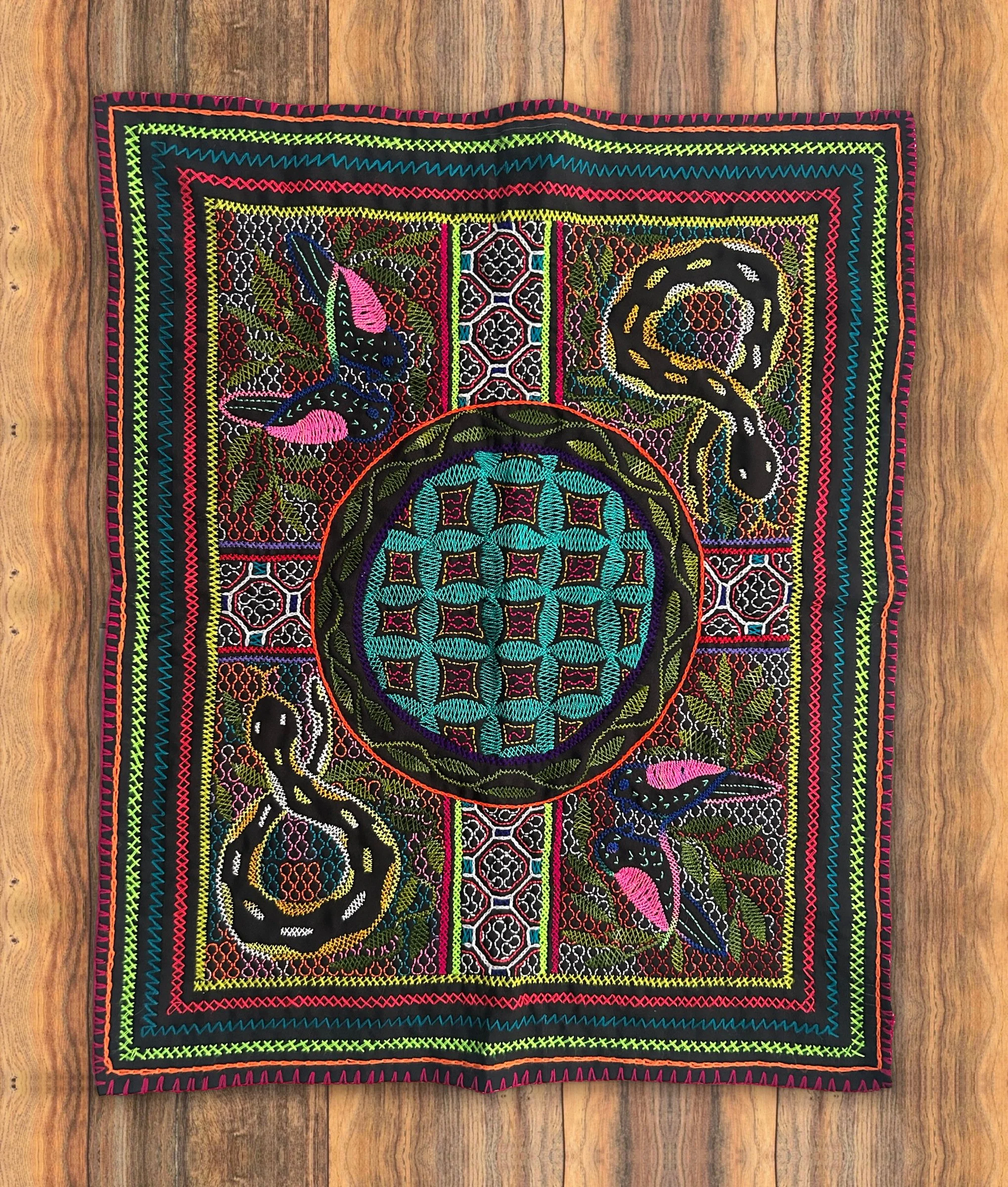 Toucan Serpent Mandala