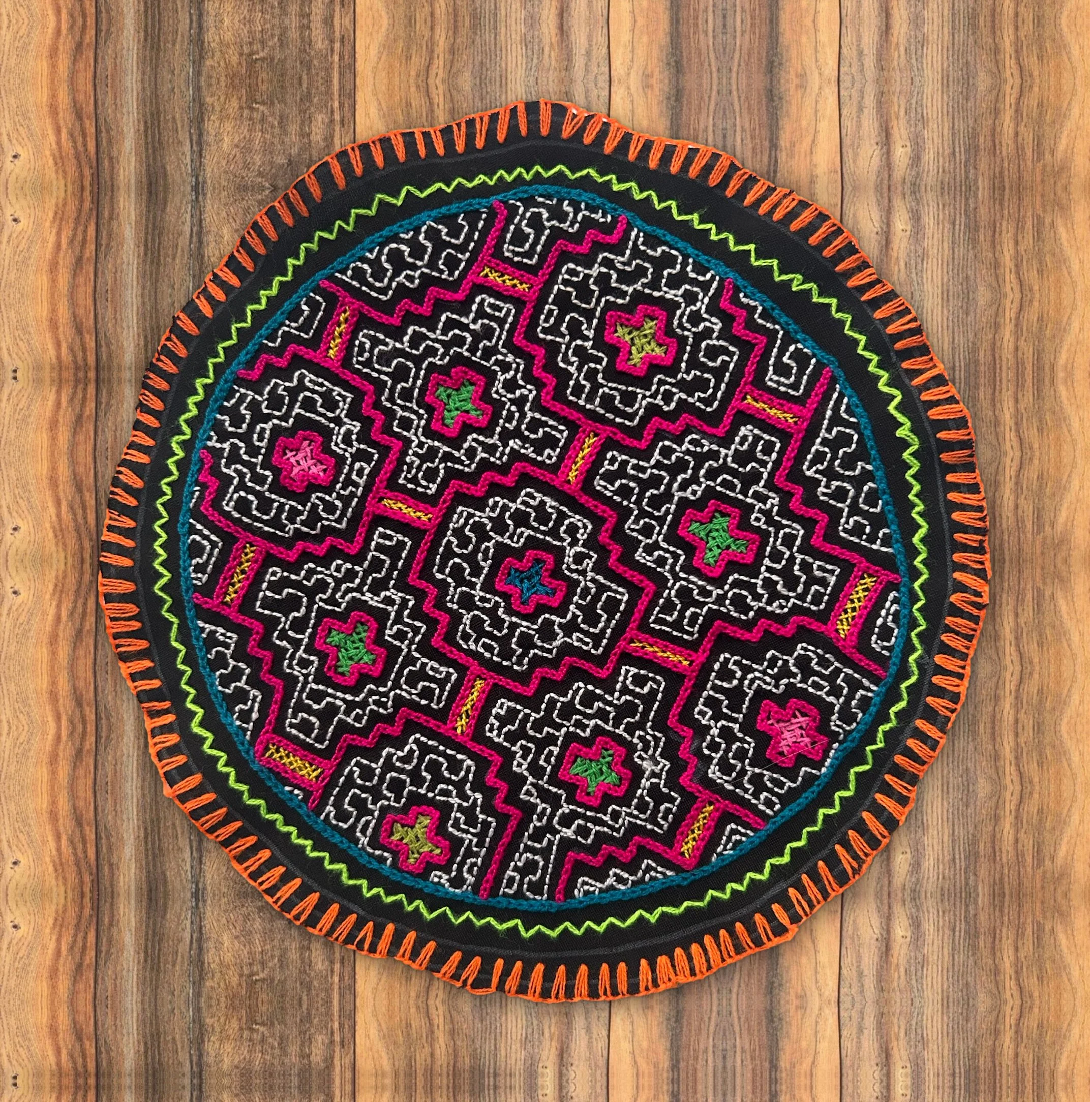 Orange Cross Mandala
