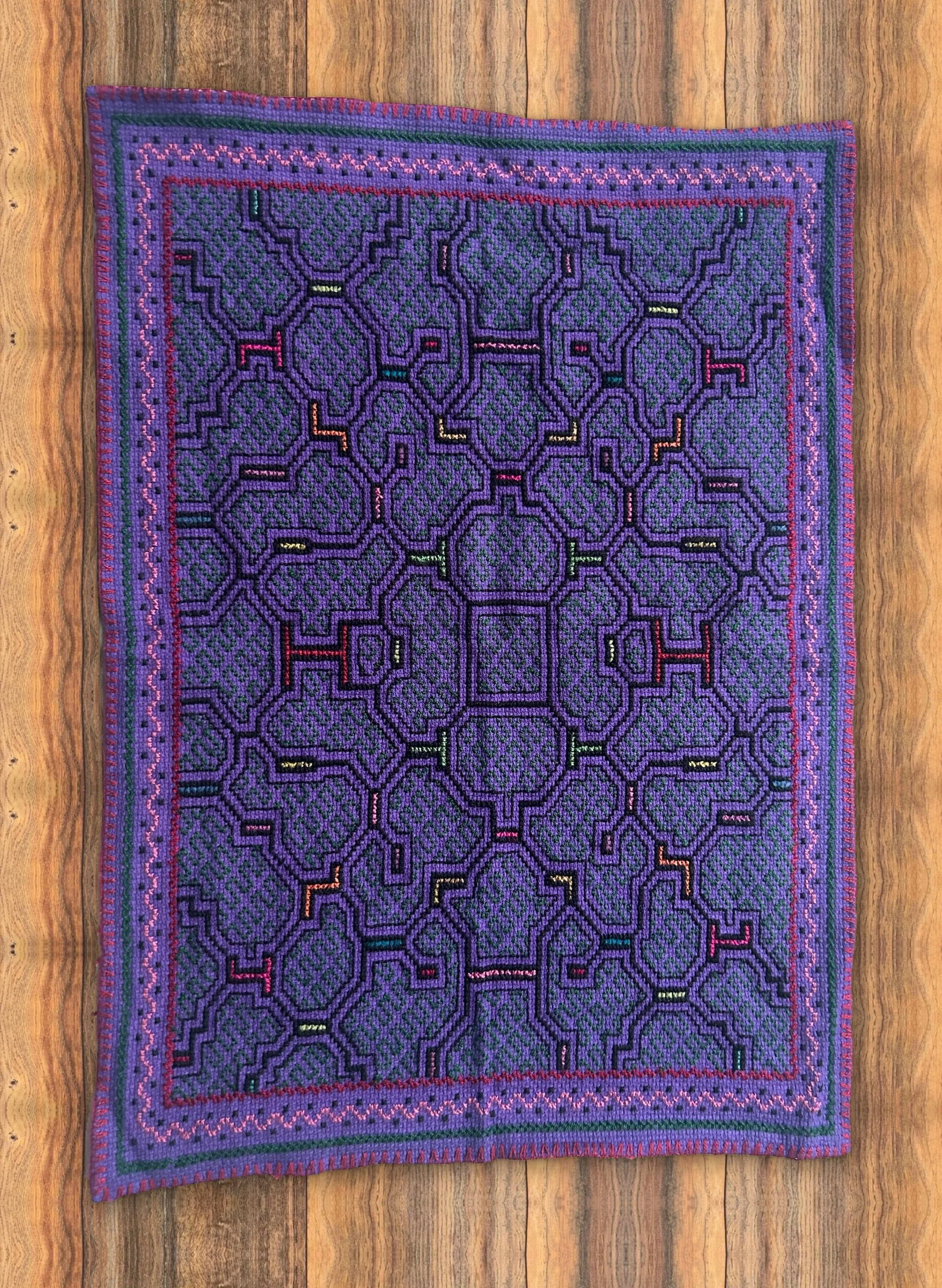 Amethyst Maze Tapestry