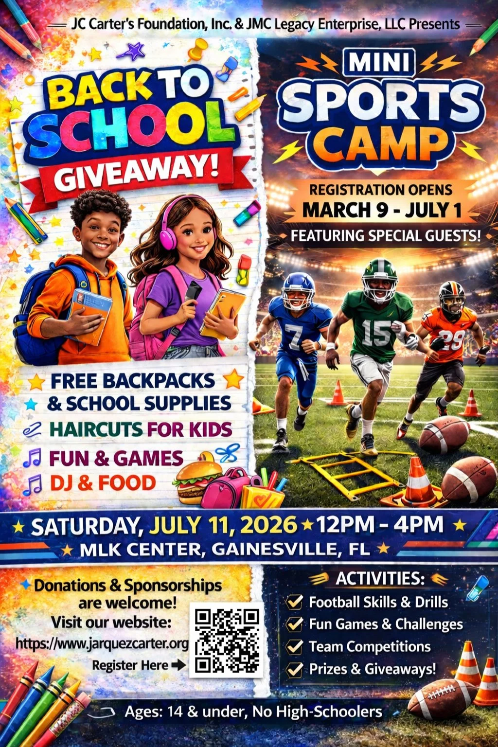 Flyer for 2026 community event