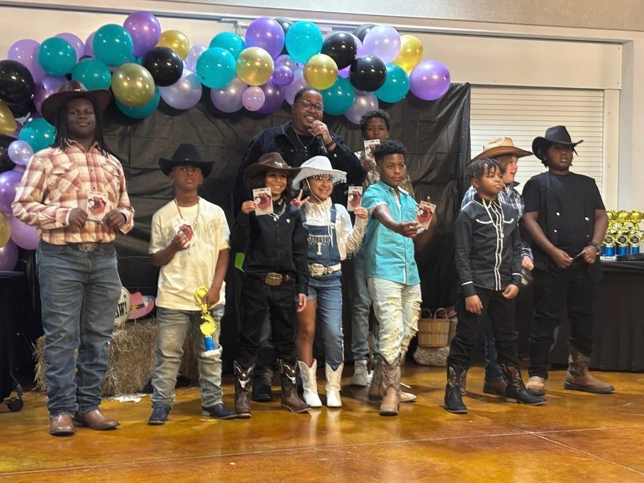 TreMann GUnited football and cheer banquet