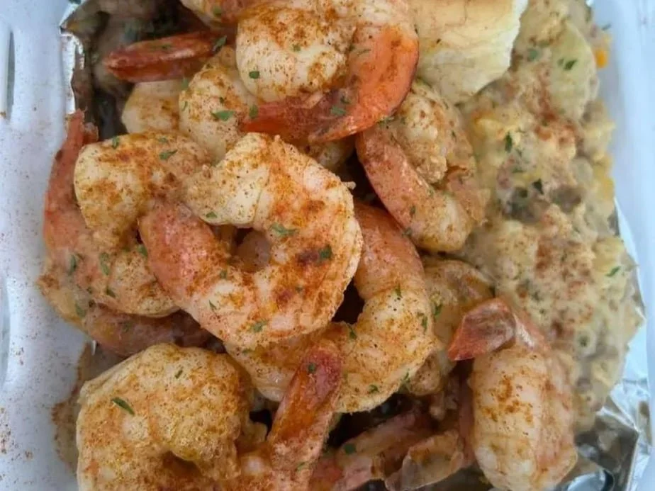Louisiana Cajun Steak Shrimp & Potatoes