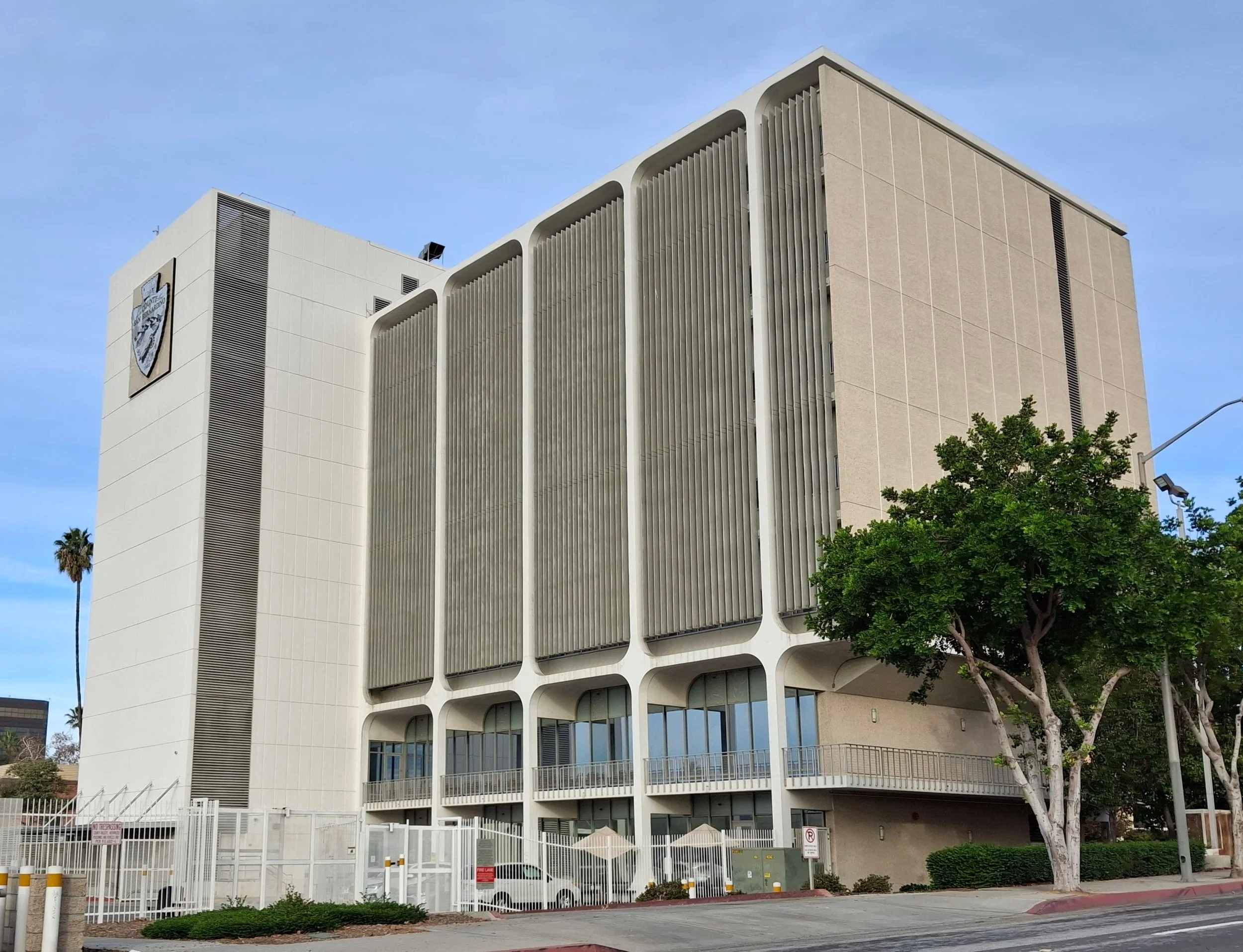 San Bernardino County District Attorney Office Building in downtown San Bernardino, California