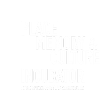 The logo of the Place, Memory, and Culture Incubator (PMCI)