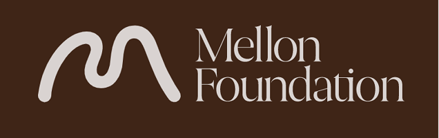 The logo of the Mellon Foundation