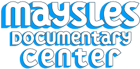 Maysles Documentary Center in light blue