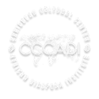 The logo of the Caribbean Cultural Center and African Diaspora (CCCADI)