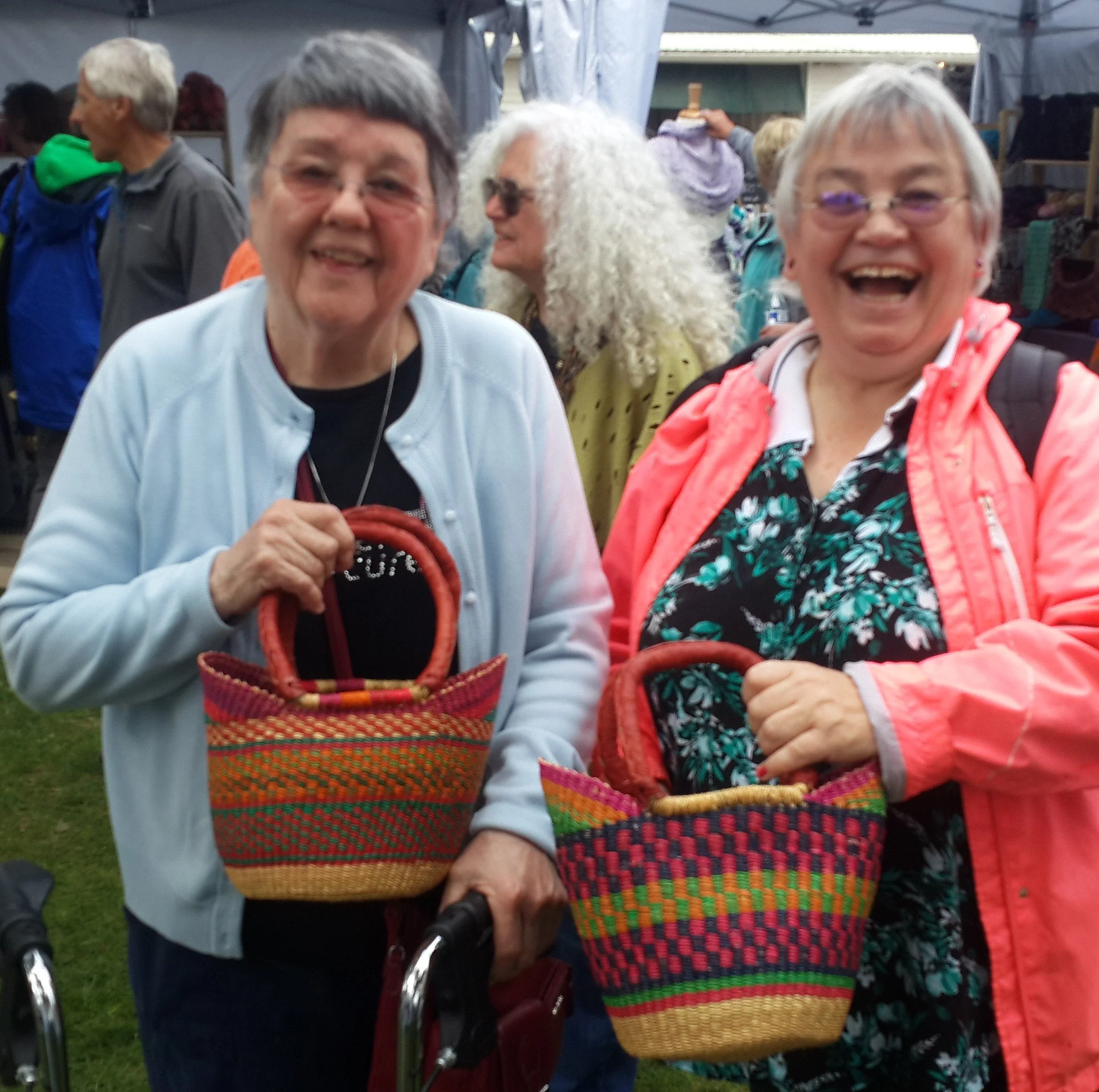 Flock and Fiber-Jan and Lucia and their Baskets! .jpg