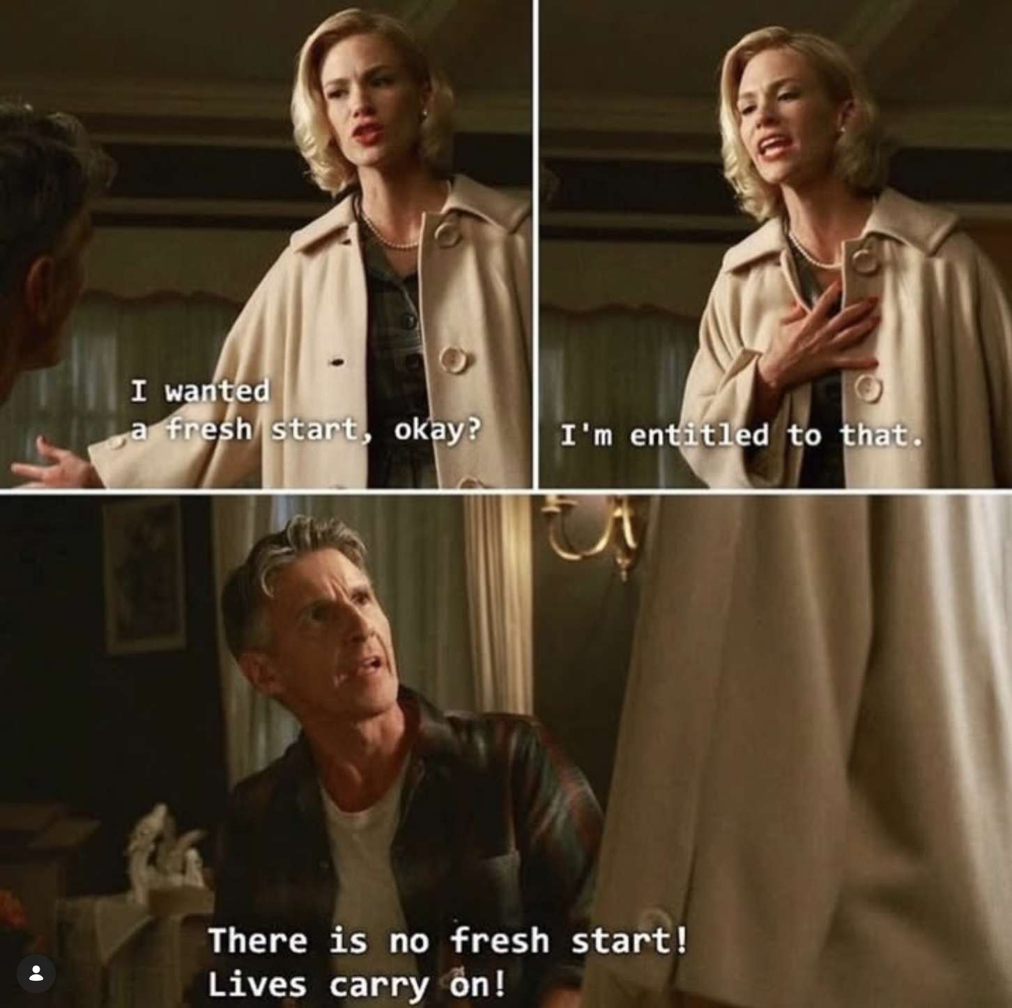 Betty Draper Mad Men Fresh Start