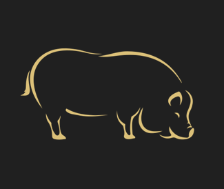 Quarter Pig in a Box