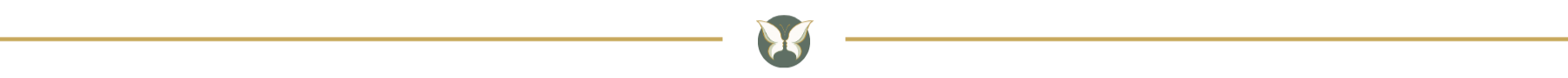 Butterfly emblem divider for Tender Presence.