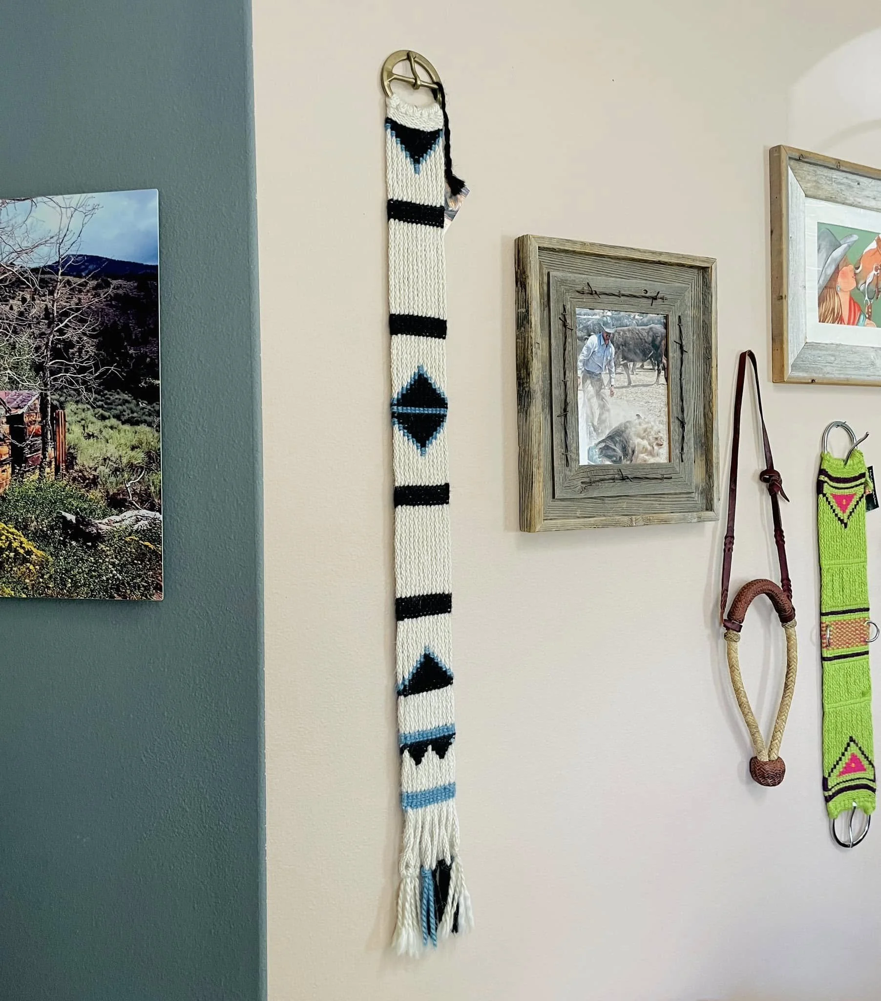 100% Mohair Cinch Belt