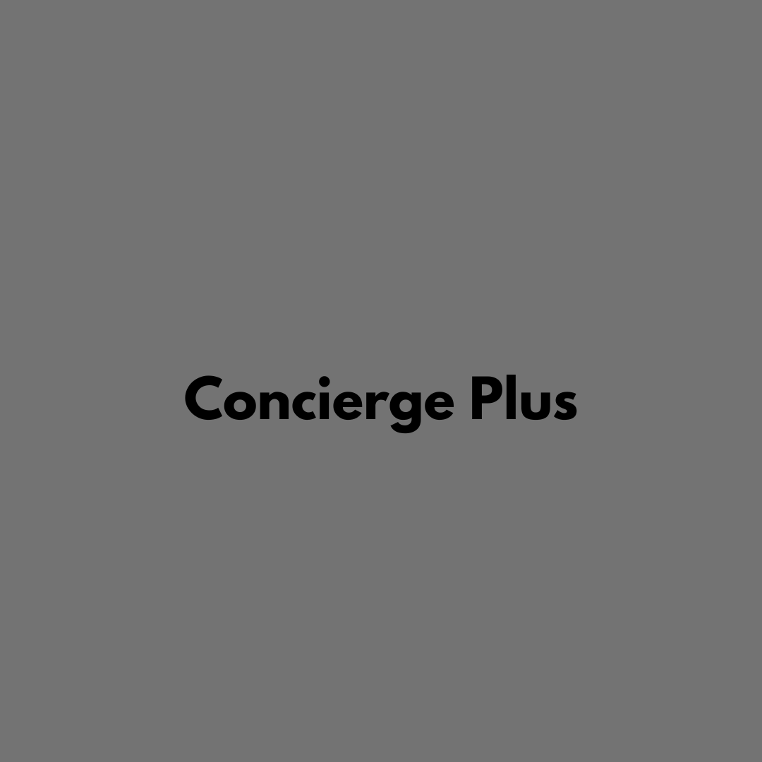 Tier 2 – Concierge Plus