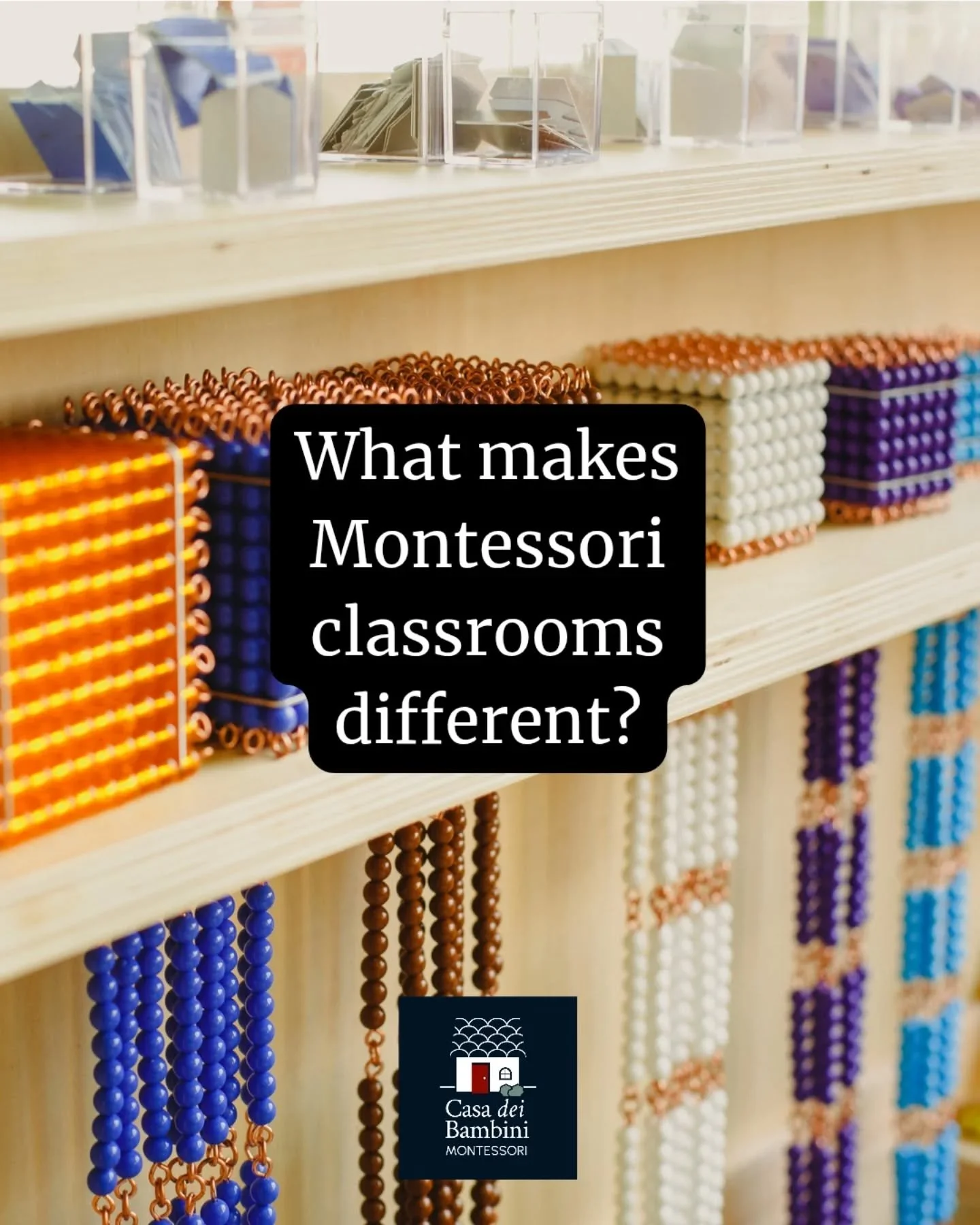What makes Montessori classrooms different?✨

➡️to find out

🌱Now enrolling students ages 3&ndash;6 in Midtown Memphis 

🌱Join the founding community at Casa dei Bambini Montessori.

🔗Link in bio