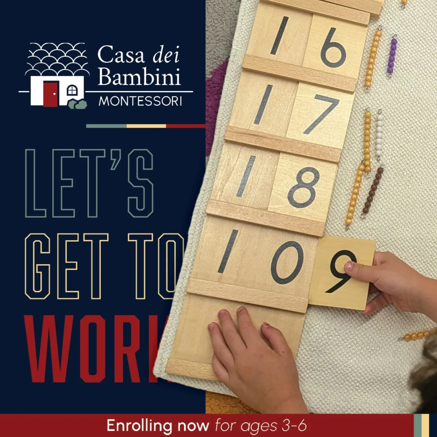 Learning though hands-on discovery begins here✨

At Casa dei Bambini Montessori, children ages 3-6 build confidence, independence, and a lifelong love of learning through meaningful work and exploration.

Now enrolling in Midtown Memphis for our Foun