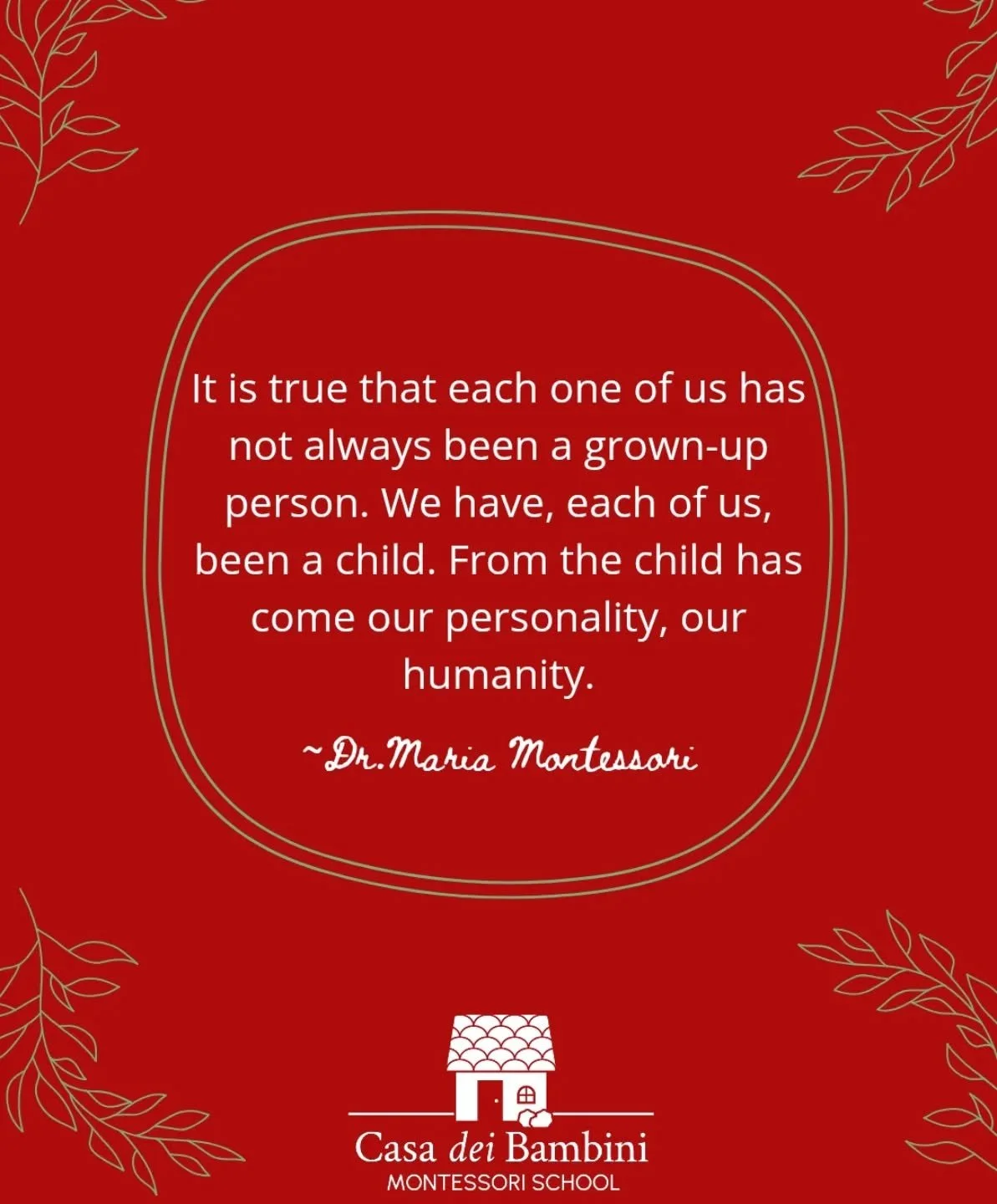 Every adult was once a child.
🌱The foundation of we we are begins in those early years.

Give your child the best start-enrollment in open for August

✨We can't wait to meet you!

#casadeibambinimemphis #memphismontessori #montessori #memphis #midto
