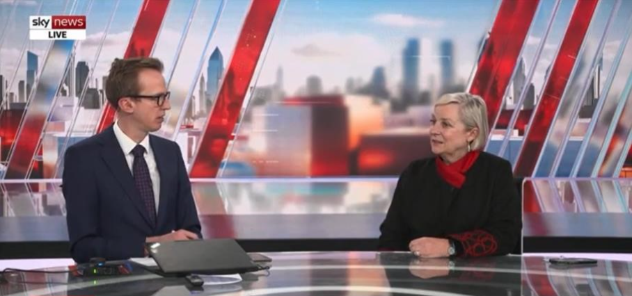 Sky News TV interview on the eve of US-Iran MOU negotiations