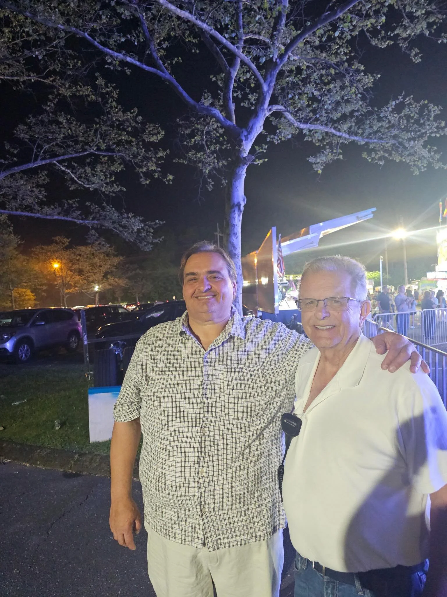 I was happy to stop by the @wnfd_24 Fair at Germonds Park. Thank you to all the volunteers who put this together every year, and thank you to our firefighters for everything you do to keep our community safe.