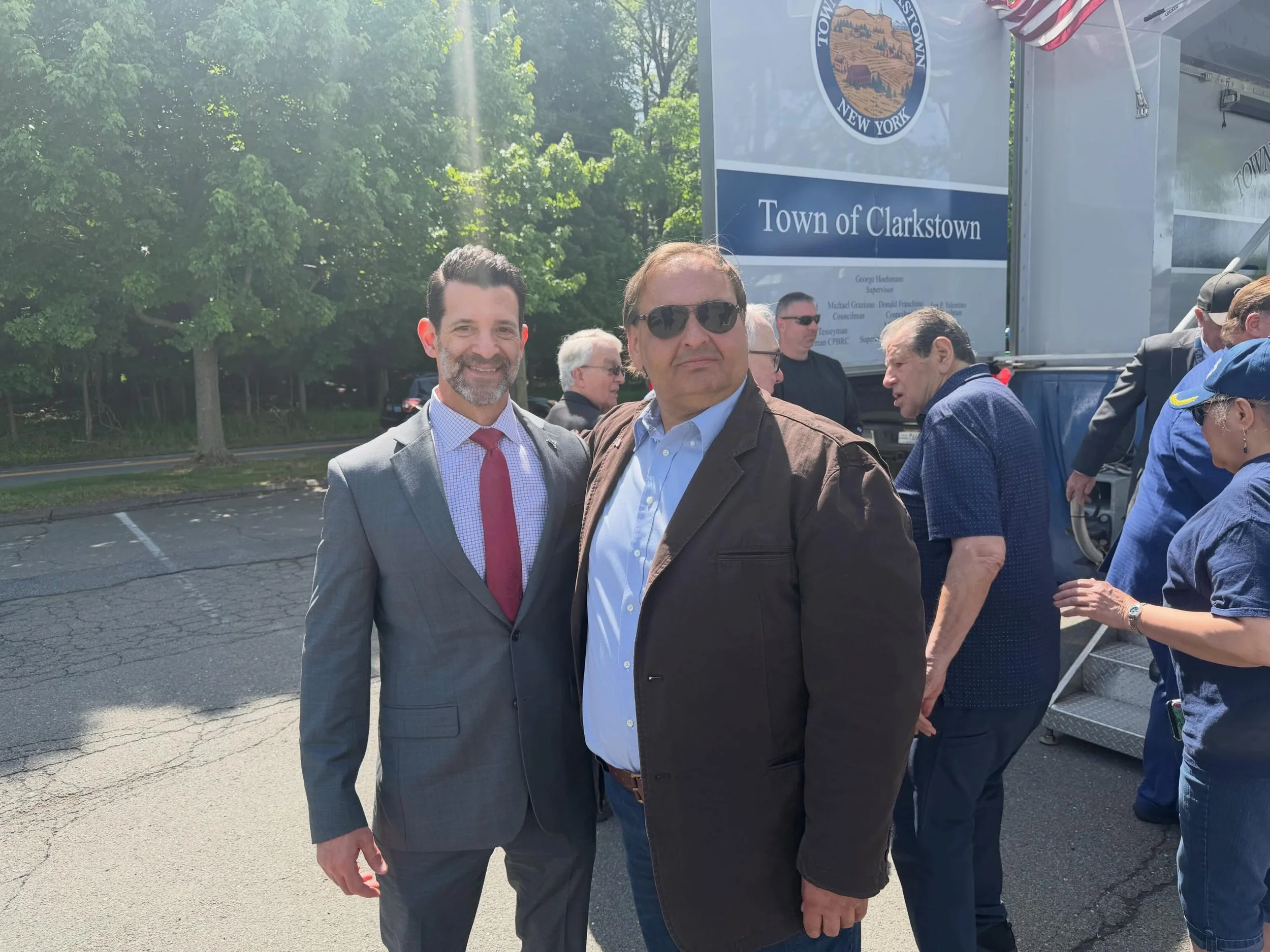 I was honored  to attend the @townofclarkstown  Memorial Day Ceremony this morning at Street Community Center and join our community in remembering the brave men and women who made the ultimate sacrifice for our country and our freedom. Thank you to 