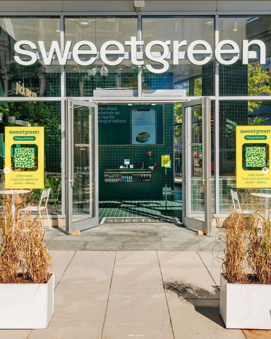 sweetgreen pick up kitchen Washington, DC