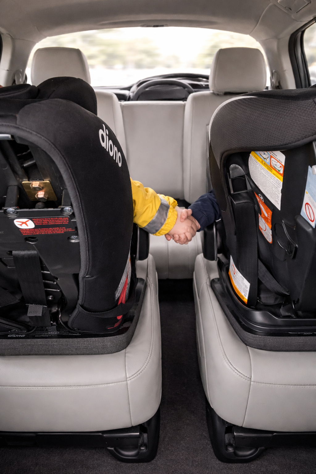 Two Car Seats Cleaning