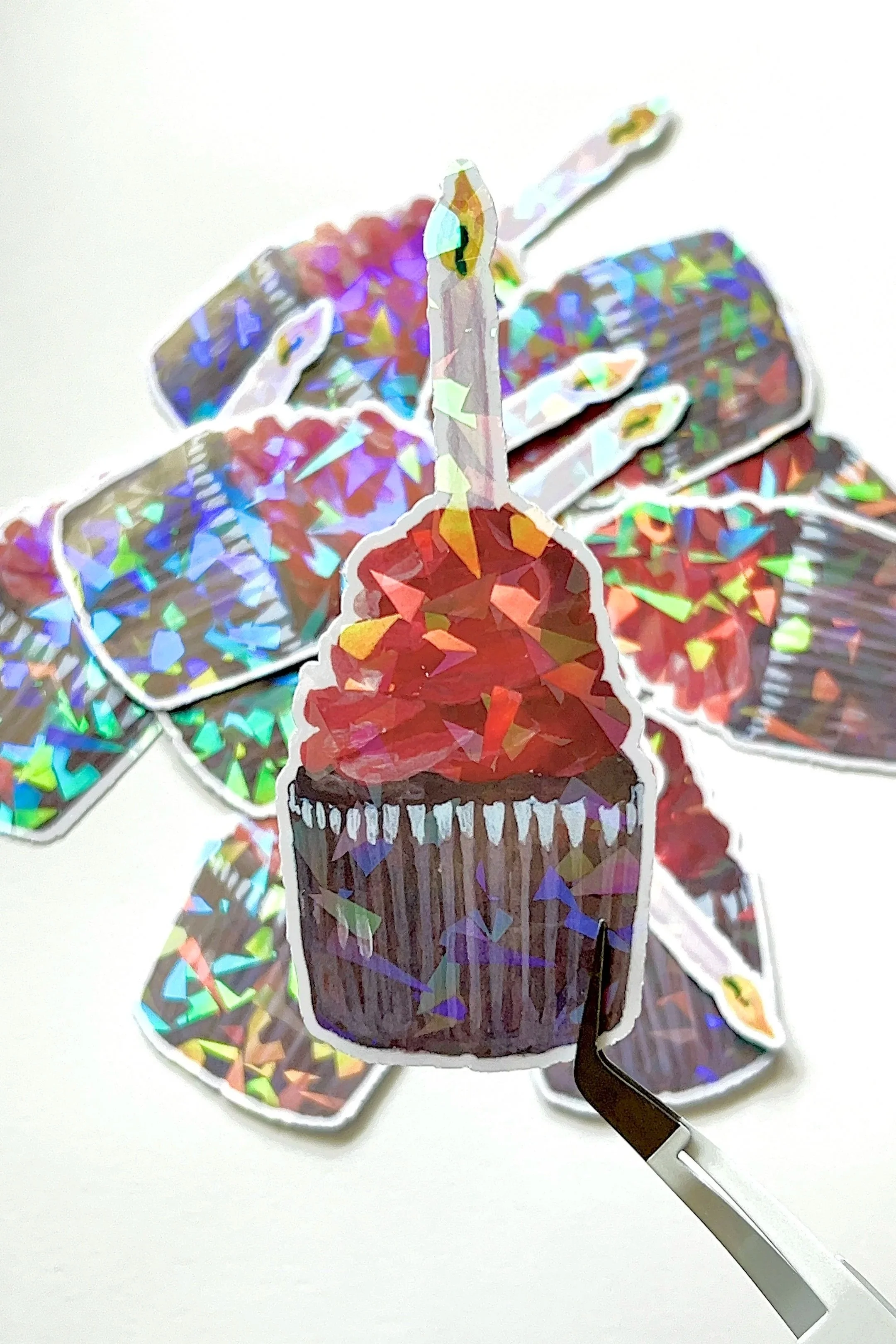 Not Red Velvet Cupcake Sticker