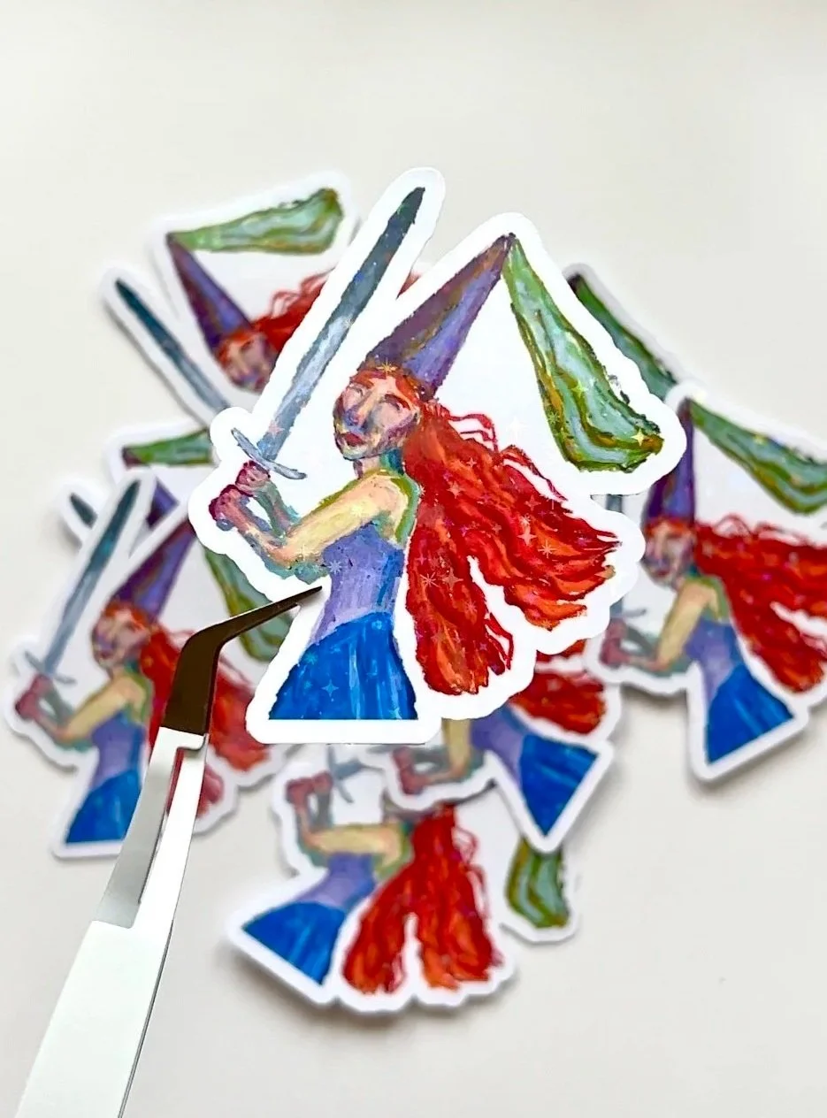 Warrior Sticker