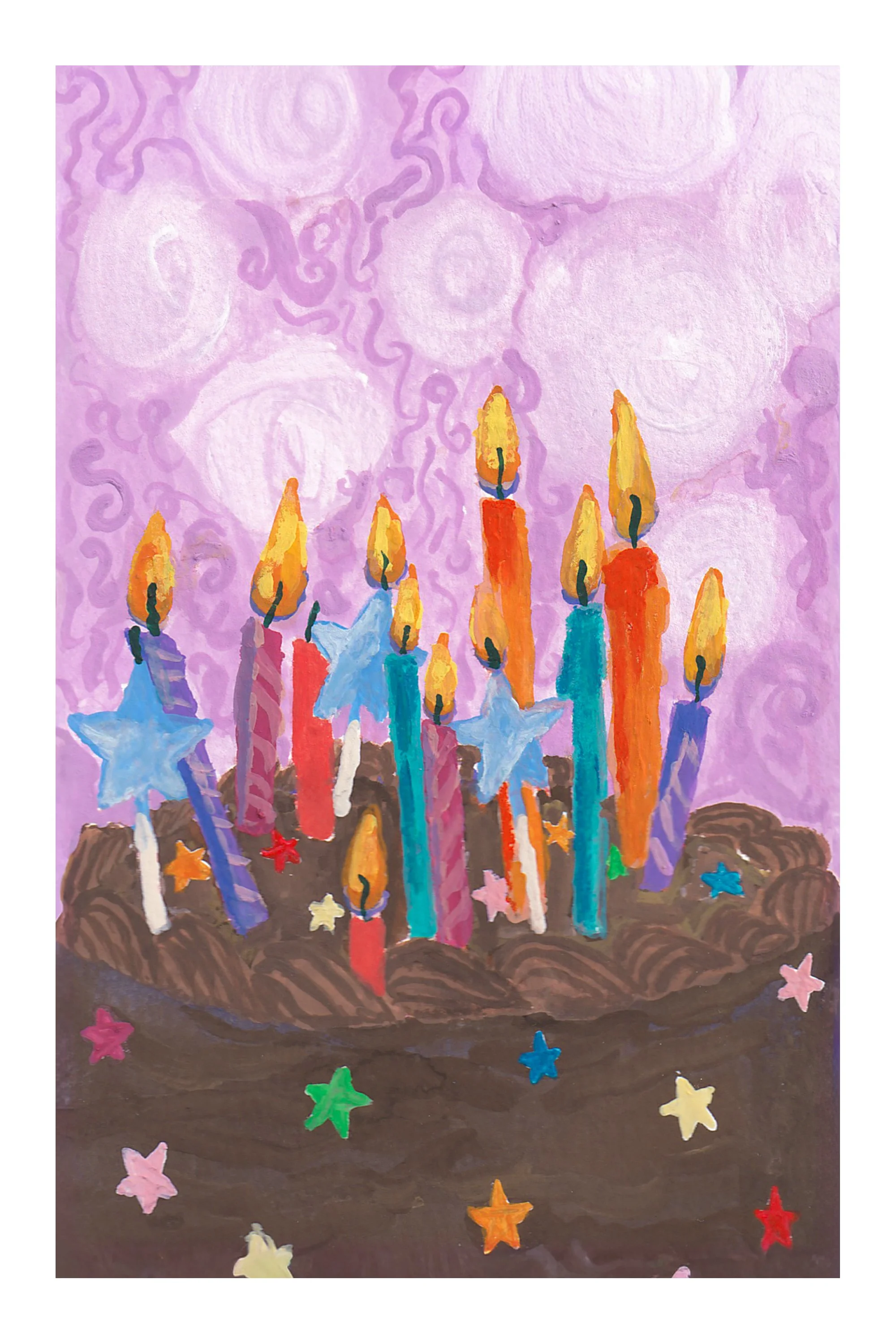 Magical Birthday Cake Print