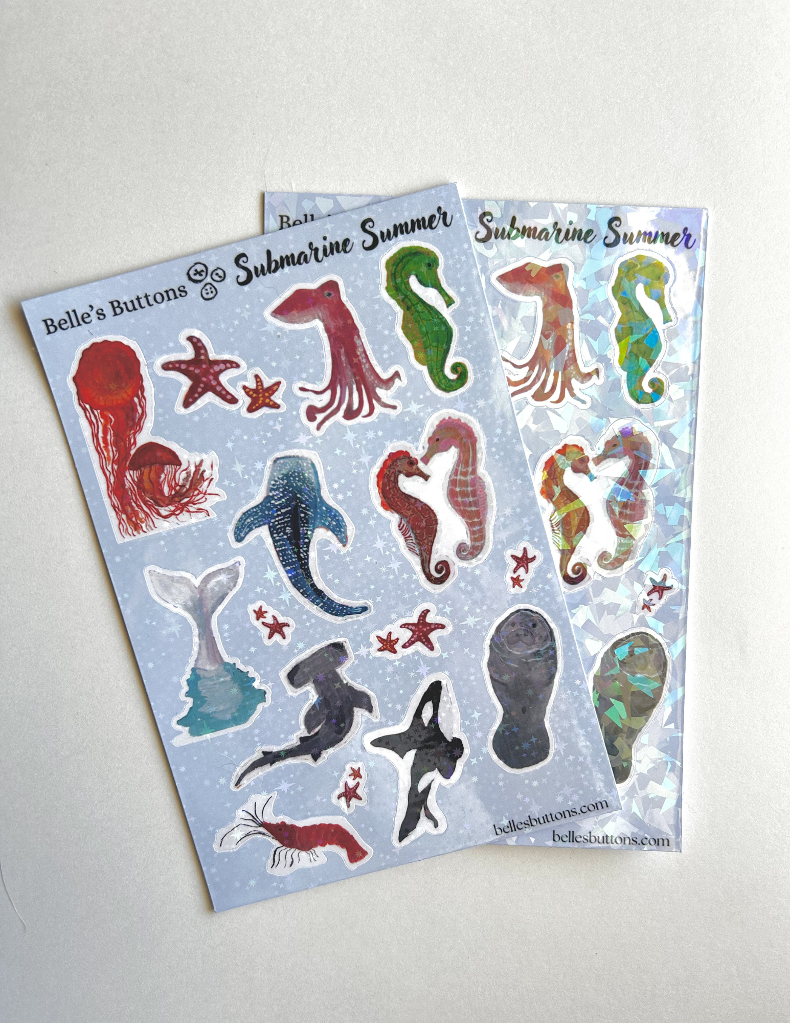 Submarine Summer Sticker Sheet