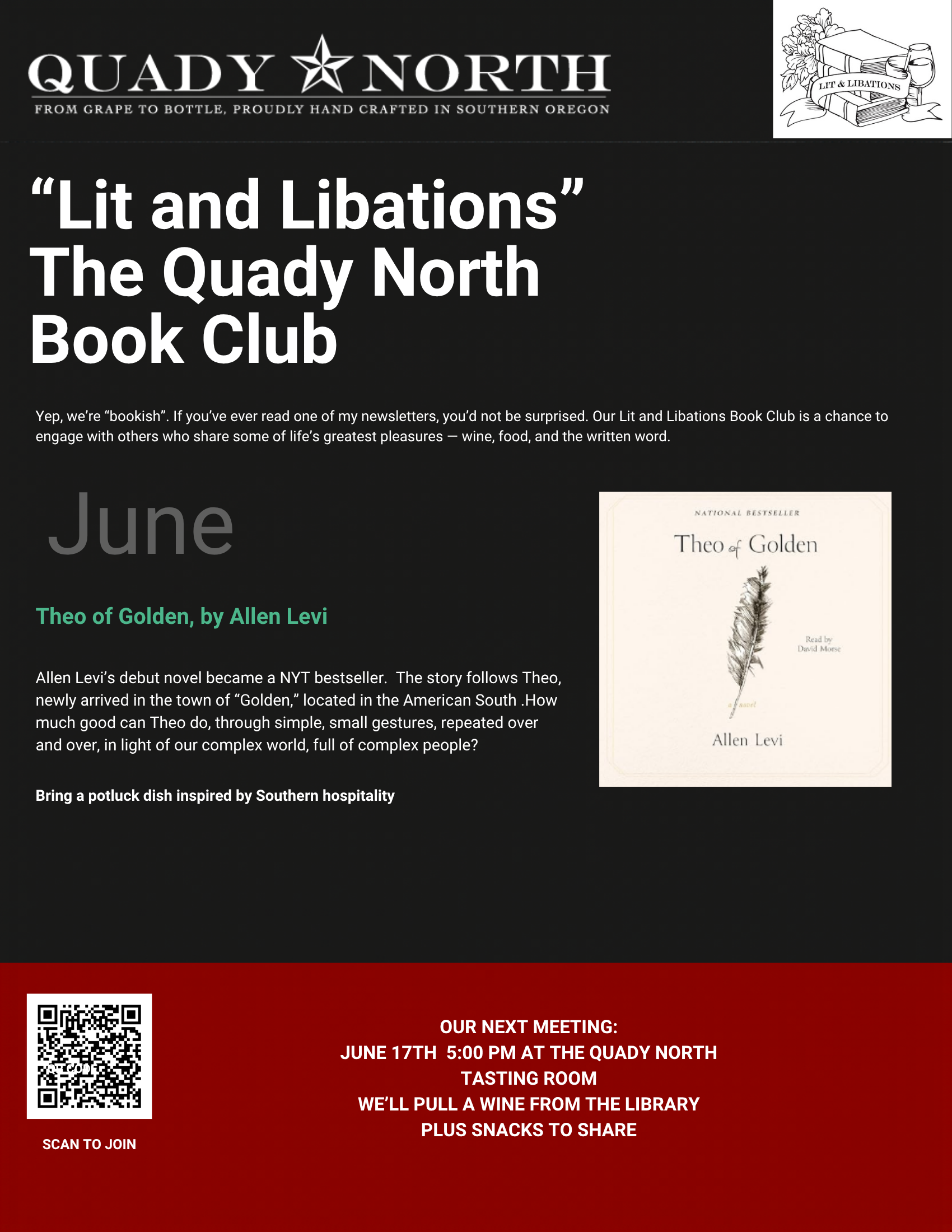 Lit and Libations