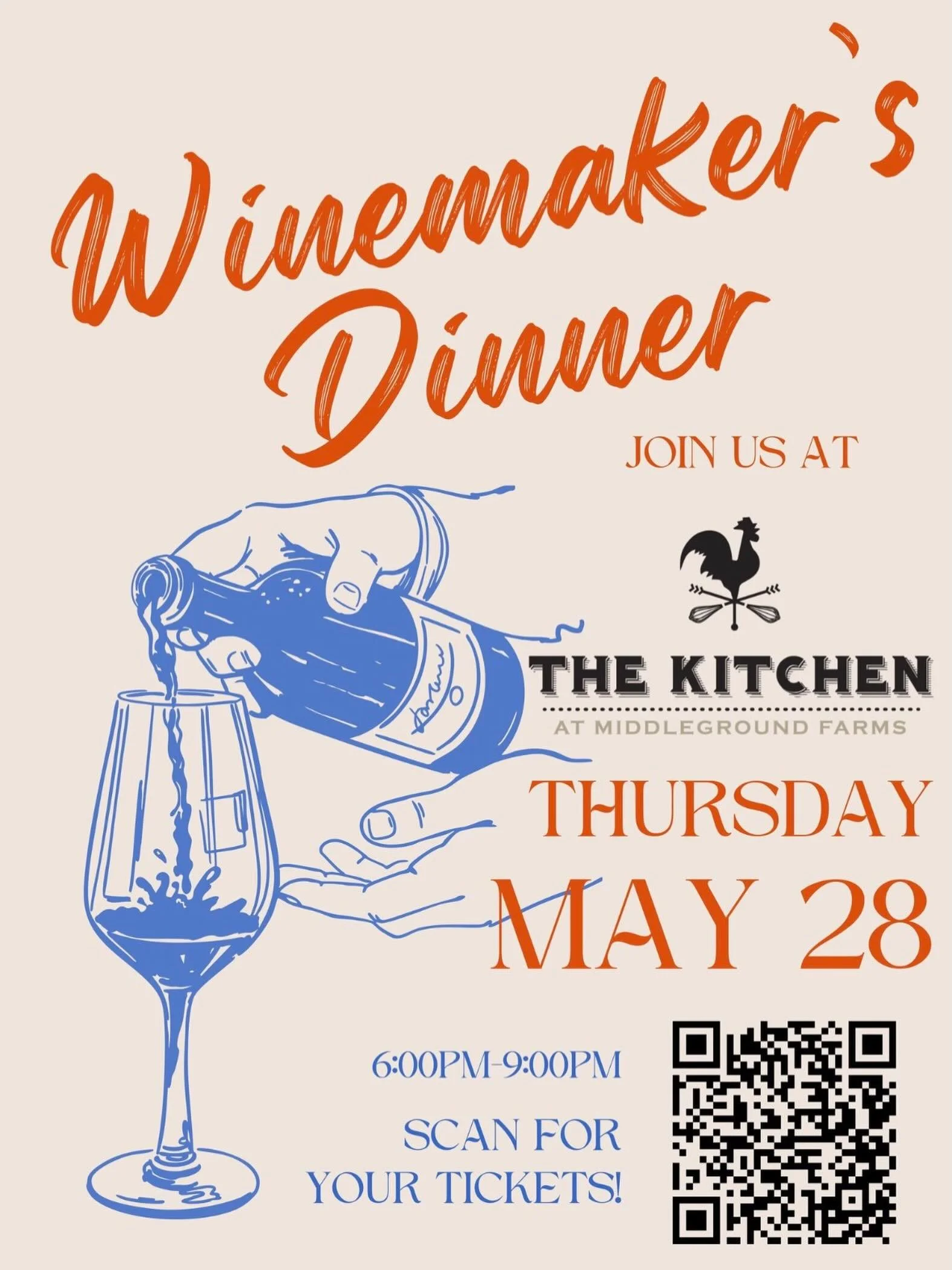 Middleground Farms (@thekitchenmgf) is just outside of Wilsonville, on rolling green hills, with kitchen and market gardens that supply their world class culinary efforts.  I&rsquo;m excited to be part of their Winemaker&rsquo;s Dinner Series, coming