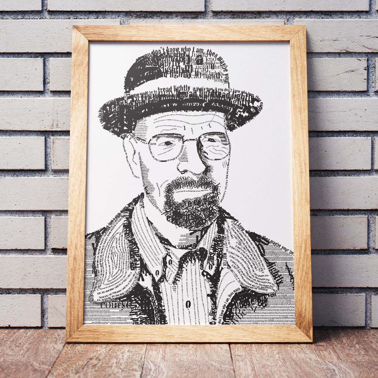 HEISENBERG TYPOGRAPHIC PORTRAIT
PHOTOSHOP | 2015