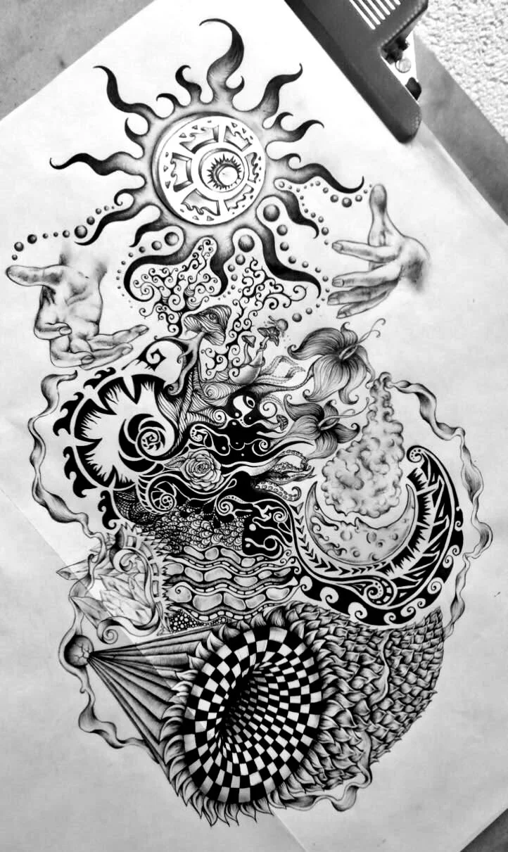 FOGARTY HALF SLEEVE TATTOO