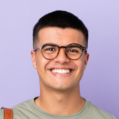 Male patient with glasses discussing a personalised treatment plan during a dental consultation at Accent Your Dentist.