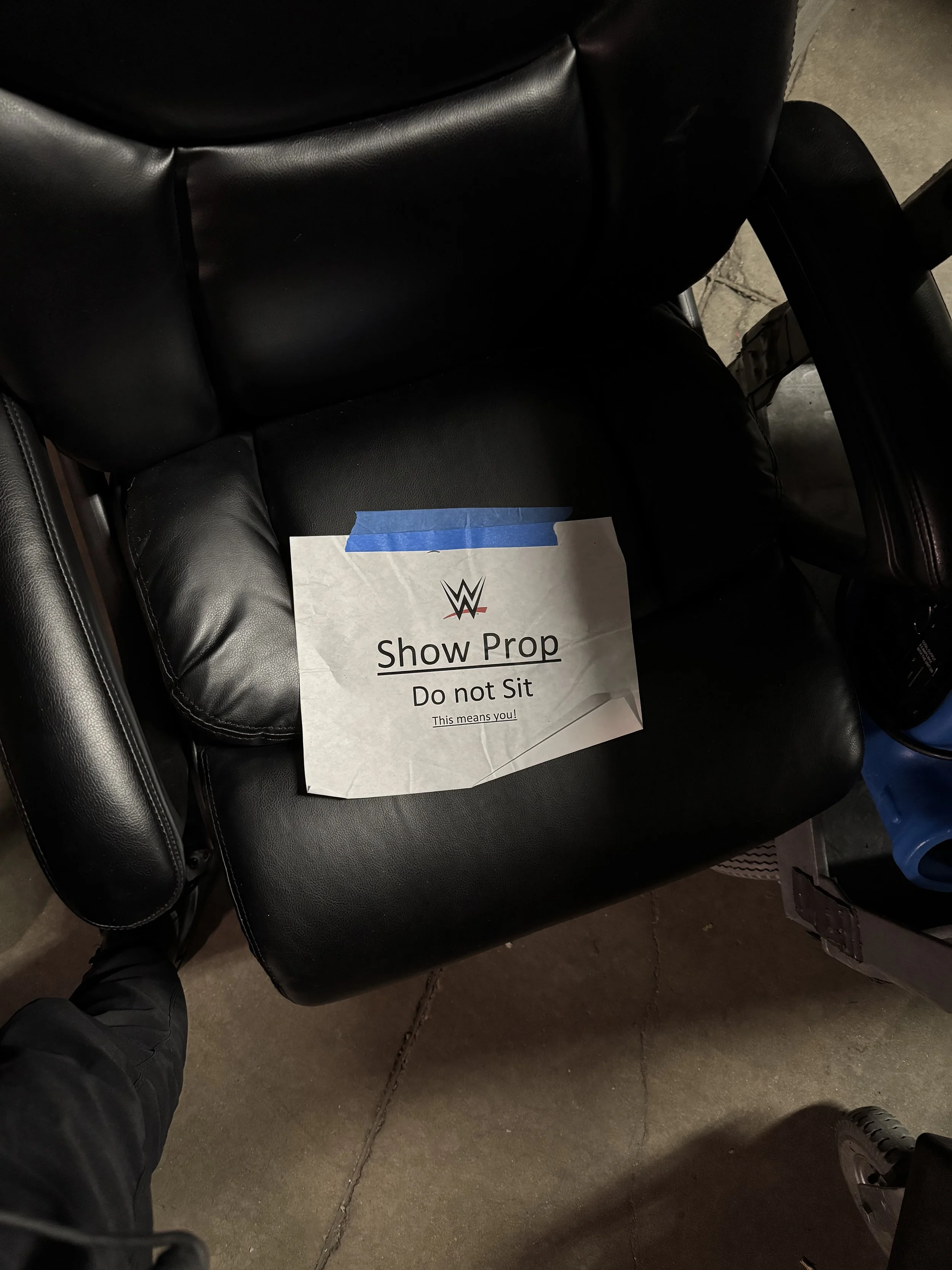 Chair used frequently on WWE